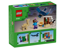 Load image into Gallery viewer, LEGO Minecraft Steve&#39;s Desert Expedition set 21251 with figures and accessories in a boxed set
