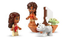 Load image into Gallery viewer, Moana’s Island Fun LEGO 43260 boxed set by Brick Shack featuring Moana figures, a pig, a turtle, and a small boat
