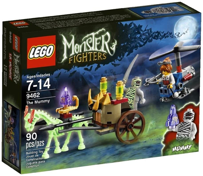 LEGO Monster Fighters The Mummy set with 90 pieces featuring a mummy and chariot by Brick Shack