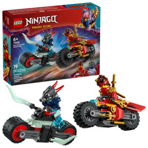 LEGO Ninjago Kai motorcycle set with two ninjas on motorcycles and boxed set from Brick Shack