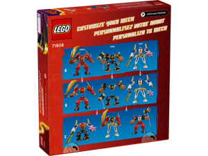 LEGO Ninjago Kai's Fire Mech set boxed set from Brick Shack with customizable mech robots