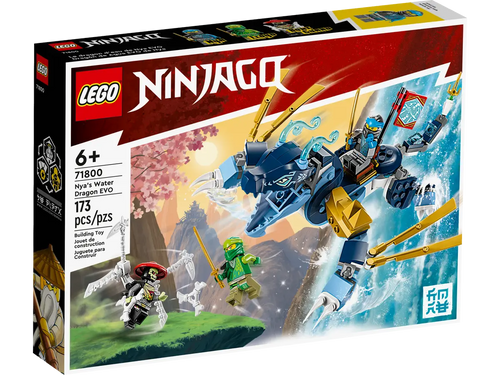 LEGO Ninjago Water Dragon EVO boxed set by Brick Shack with water dragon and ninja minifigures