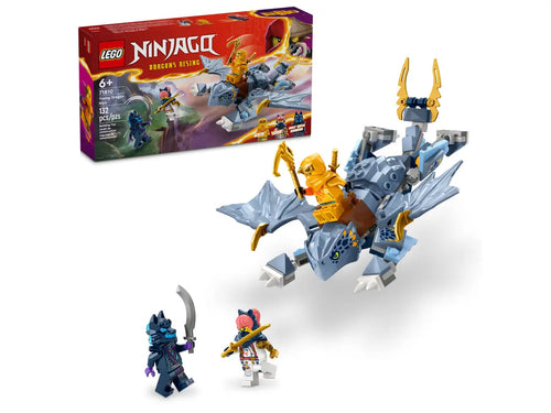 LEGO Ninjago Young Dragon Riyu set with dragon figure and three minifigures in Brick Shack boxed set