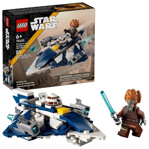 LEGO Plo Koon Starfighter microfighter boxed set by Brick Shack with minifigure and 89 pieces