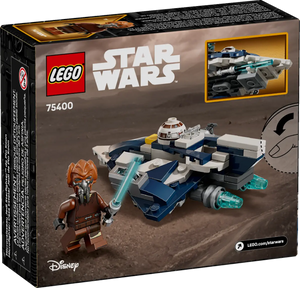 LEGO Plo Koon Starfighter microfighter boxed set with detailed Star Wars mini figure by Brick Shack