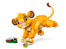 Load image into Gallery viewer, LEGO Simba the Lion King set featuring detailed Simba cub figure and accessory pieces by Brick Shack
