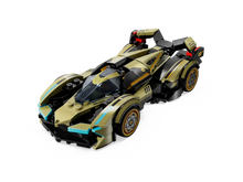 Load image into Gallery viewer, LEGO Speed Champions Lamborghini model in gold and black from LEGO boxed set available on Amazon
