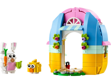 Load image into Gallery viewer, LEGO Spring Garden House 40682 boxed set by Brick Shack featuring colourful garden house with bunny and chick figures
