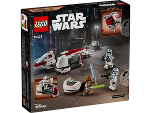 LEGO Star Wars boxed set 75378 with spaceship, Baby Yoda and clone trooper minifigures from Brick Shack