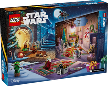 Load image into Gallery viewer, LEGO Star Wars Advent Calendar 2025 75418 Boxed Set with Festive Details for Collectors
