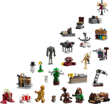 Load image into Gallery viewer, LEGO Star Wars Advent Calendar 2025 75418 with festive mini builds and characters for holiday fun
