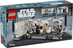 LEGO Star Wars Boarding the Tantive IV set boxed set by Brick Shack with detailed minifigures and ship interior