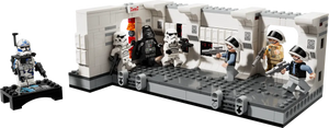LEGO Star Wars Boarding the Tantive IV set by Brick Shack with detailed minifigures and ship interior