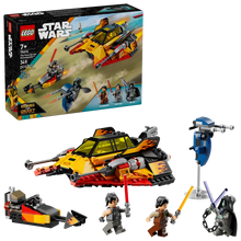 Load image into Gallery viewer, LEGO Star Wars Force Burner Snowspeeder 75414 Boxed Set with three minifigures and accessories
