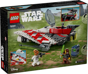 LEGO Star Wars Jedi Bob Starfighter boxed set by Brick Shack featuring detailed starfighter and minifigures