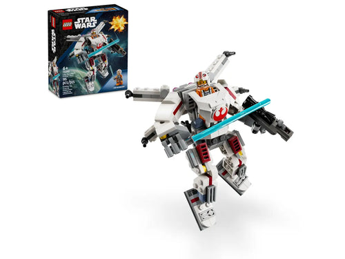 LEGO Star Wars Luke Skywalker X-wing Mech set with buildable robot and lightsaber from Brick Shack