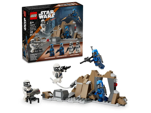 LEGO Star Wars Mandalore Battle Pack boxed set with minifigures and buildable terrain from Brick Shack