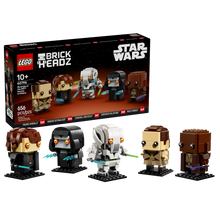Load image into Gallery viewer, Star Wars Revenge of the Sith LEGO 40796 set featuring collectible Brick Headz characters

