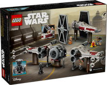 Load image into Gallery viewer, LEGO Star Wars TIE Fighter set boxed by Brick Shack featuring detailed TIE Fighter and X-Wing models with minifigures

