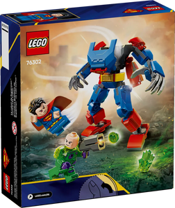 Superman vs Lex Luthor LEGO boxed set by Brick Shack featuring minifigures and a mech suit
