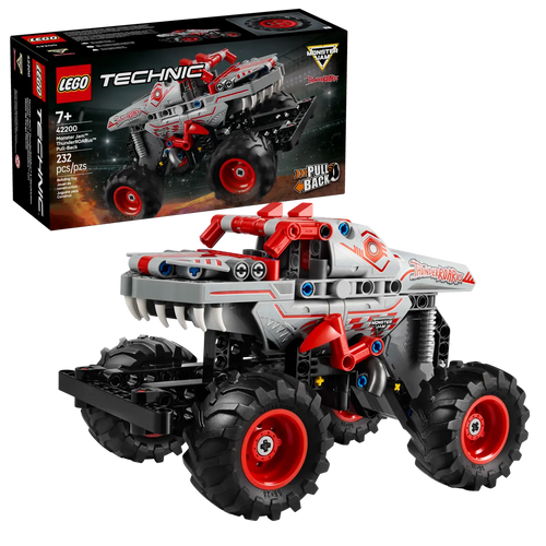 LEGO Technic Monster Jam Monster Mutt Dalmatian pull back toy truck boxed set by Brick Shack