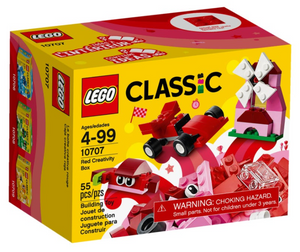 LEGO 10707: Classic Creative Red Bricks Box