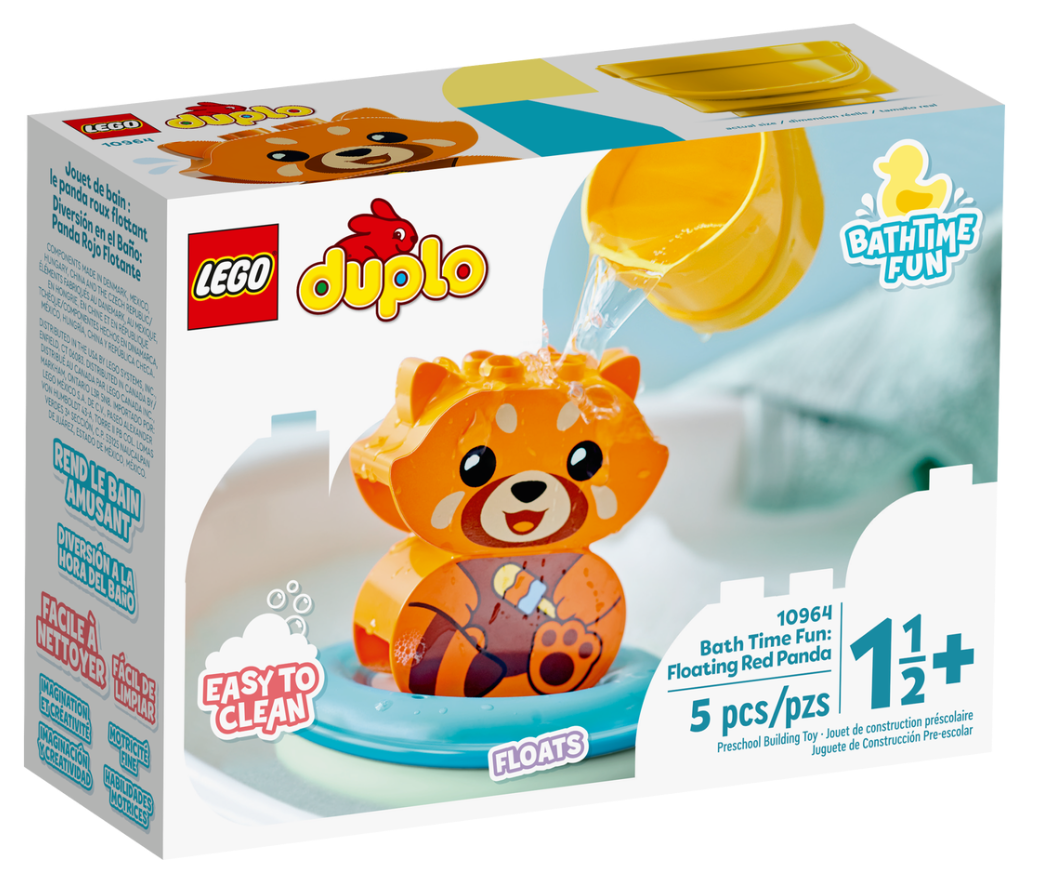 LEGO 10964: DUPLO: Bath Time Fun: Floating Red Panda