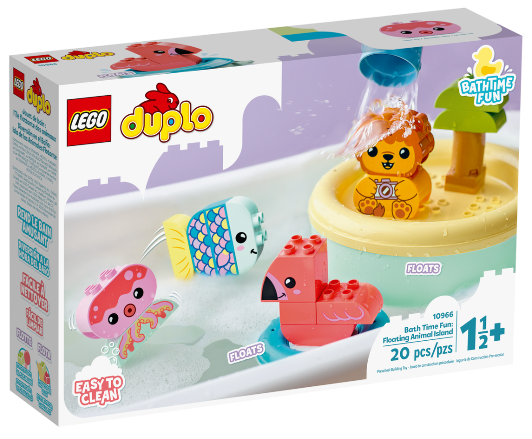 LEGO 10966 DUPLO Bath Time Fun Floating Animal Island 5702017153605 Brick Shack