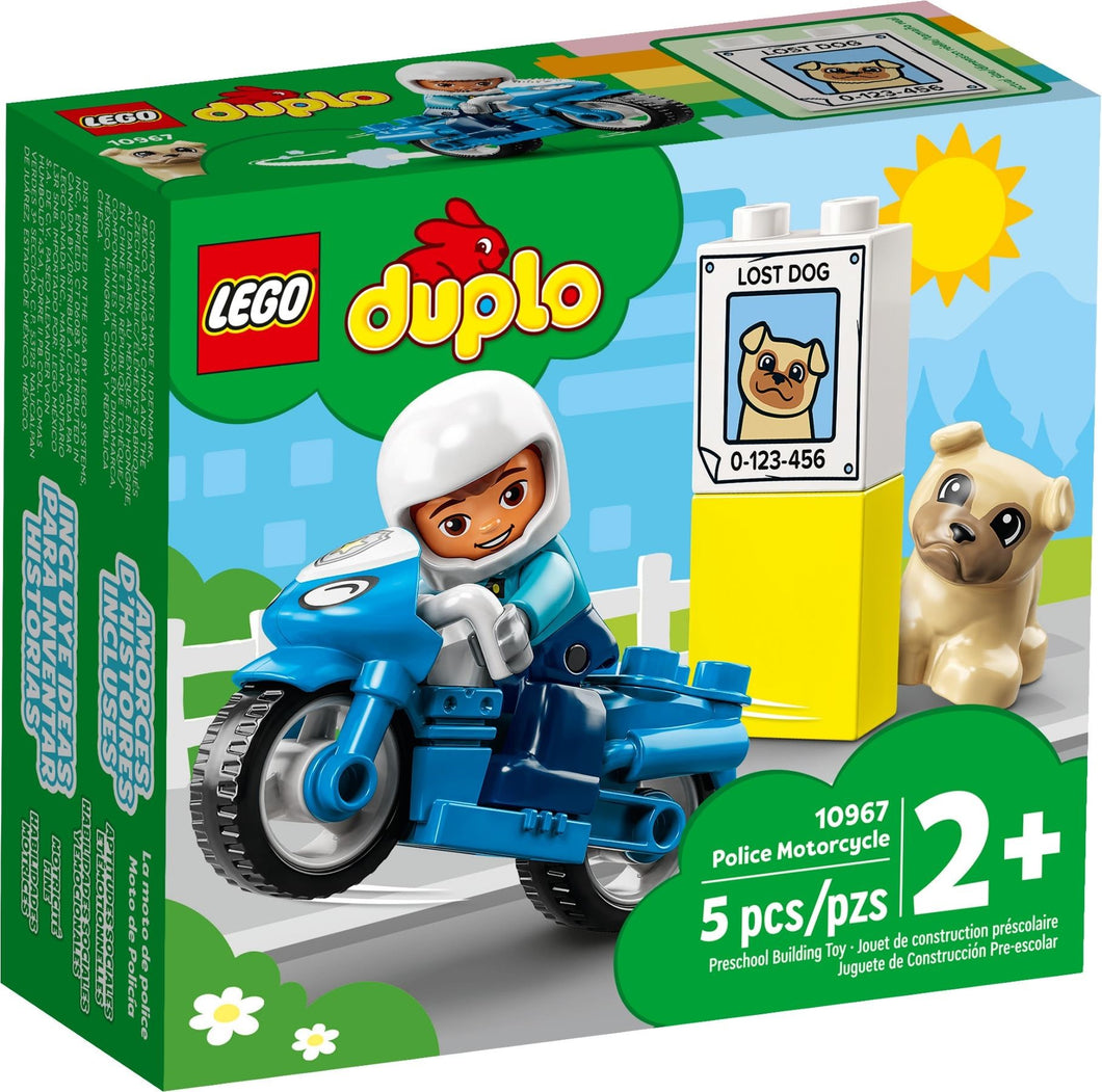 LEGO 10967: DUPLO: Police Motorcycle