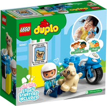 Load image into Gallery viewer, LEGO 10967: DUPLO: Police Motorcycle
