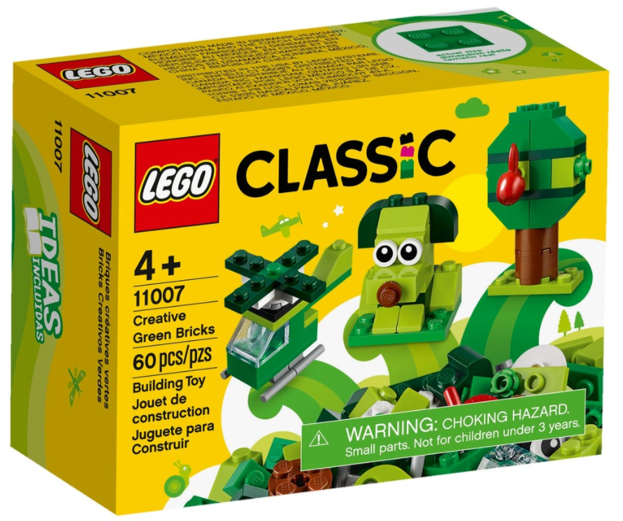 LEGO 11007: Classic Creative Green Bricks Box