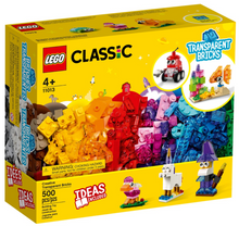 Load image into Gallery viewer, LEGO 11013: Classic: Creative Transparent Bricks
