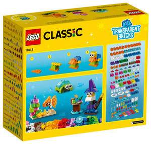 LEGO 11013: Classic: Creative Transparent Bricks