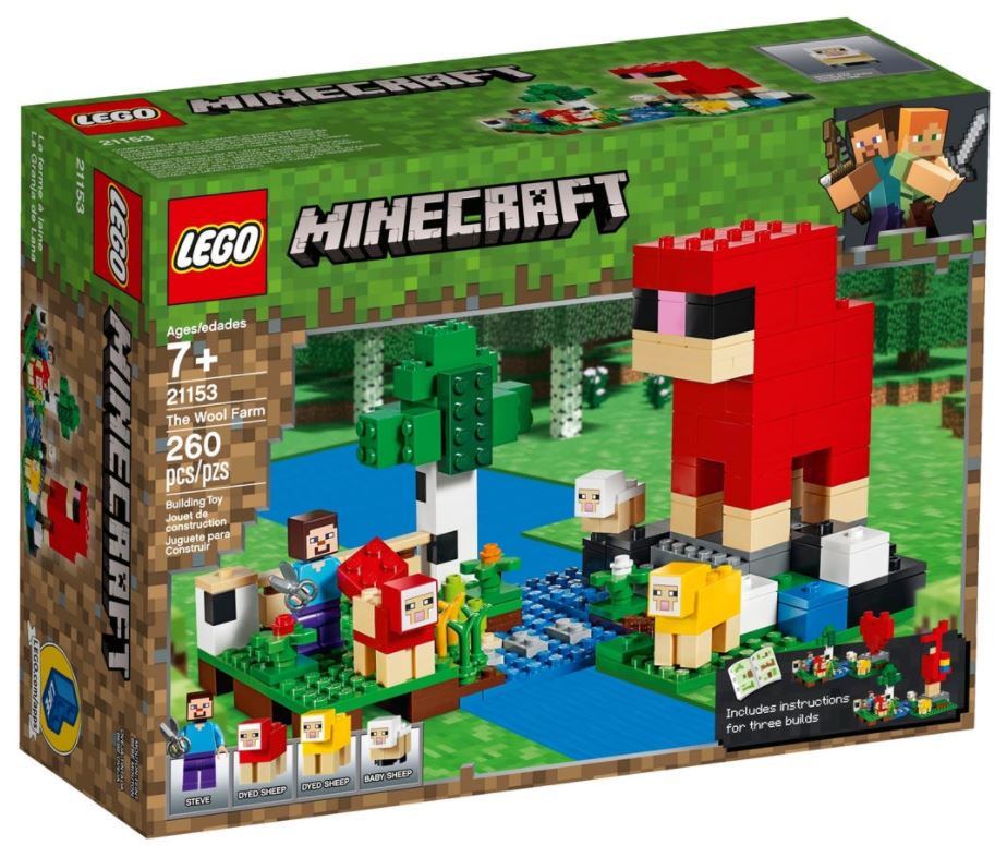 LEGO 21153: Minecraft: The Wool Farm
