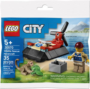 LEGO 30570: City: Wildlife Rescue Hovercraft Polybag