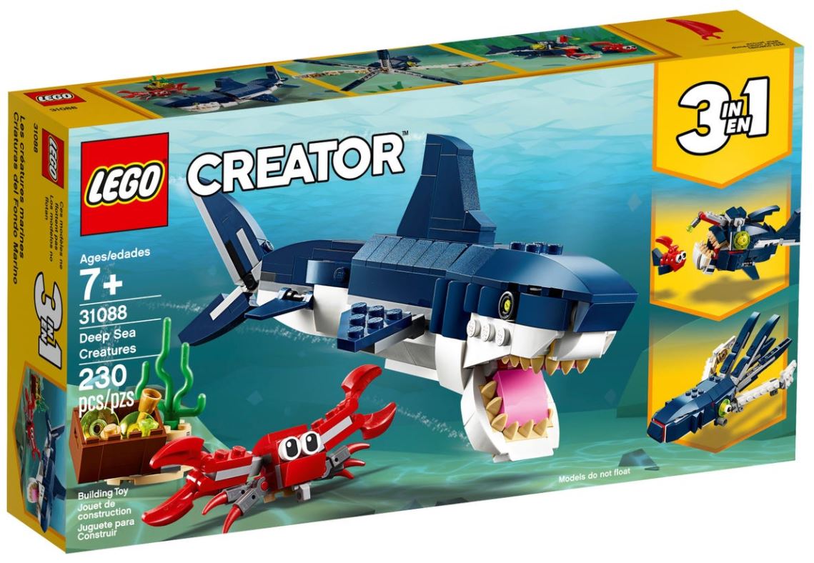 LEGO 31088: Creator 3-in-1: Deep Sea Creatures – Brick Shack