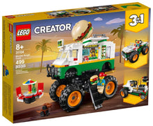 Load image into Gallery viewer, LEGO 31104: Creator 3-in-1: Monster Burger Truck
