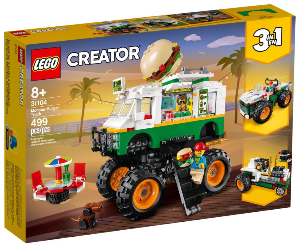 LEGO 31104: Creator 3-in-1: Monster Burger Truck