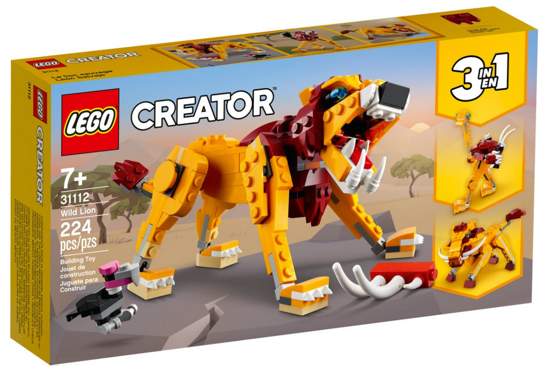 LEGO 31112: Creator 3-in-1: Wild Lion