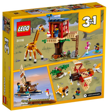 Load image into Gallery viewer, LEGO 31116: Creator 3-in-1: Safari Wildlife Tree House
