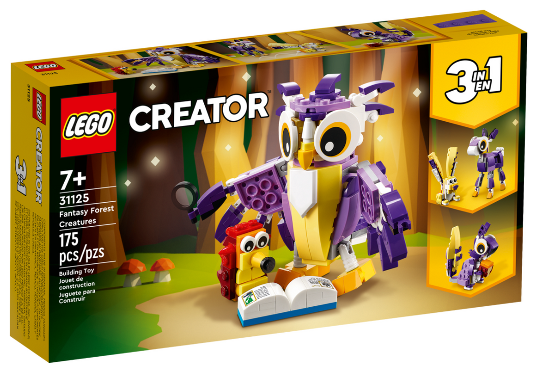 LEGO 31125: Creator: 3-in-1: Fantasy Forest Creatures