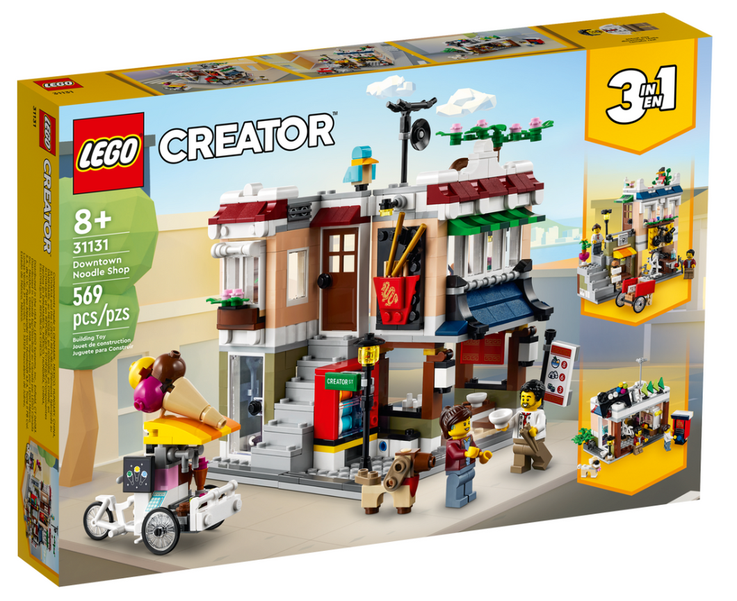 LEGO 31131: Creator: 3-in-1: Downtown Noodle Shop – Brick Shack