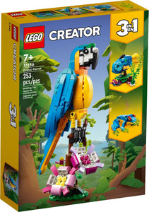 LEGO 31136: Creator 3-in-1: Exotic Parrot – Brick Shack
