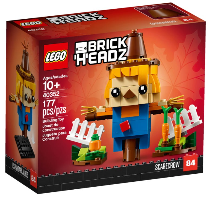 LEGO 40352: Brickheadz: Thanksgiving Scarecrow