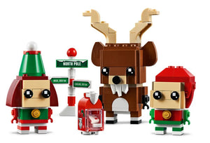 LEGO 40353: Brickheadz: Reindeer, Elf and Elfie