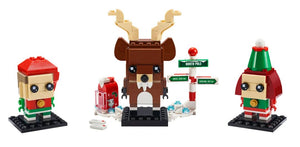 LEGO 40353: Brickheadz: Reindeer, Elf and Elfie