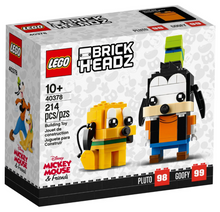 Load image into Gallery viewer, LEGO 40378: Brickheadz: Disney Goofy &amp; Pluto
