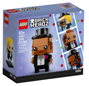 LEGO 40383/40384: Brickheadz: Wedding Bride & Groom TWIN PACK