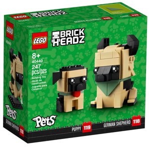 LEGO 40440: Brickheadz: German Shepherd