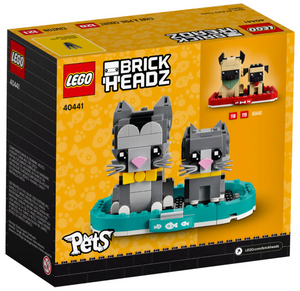 LEGO 40441: Brickheadz: Shorthair Cats